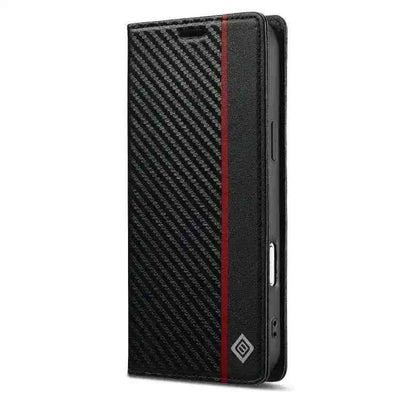 LC.IMEEKE Carbon Fiber Leather Phone Case