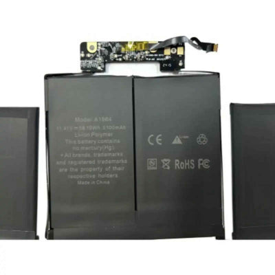 MacBook Pro 13 A1989 2018-2019 / A2251 2020 Replacement Battery 5100mAh AMPLUS