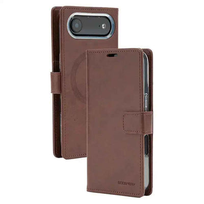 Mercury Blue Moon Diary Case With Magnetic Ring for iPhone 17 Air