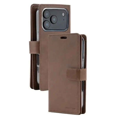 Mercury Mansoor Diary Case for iPhone 17 Pro Max