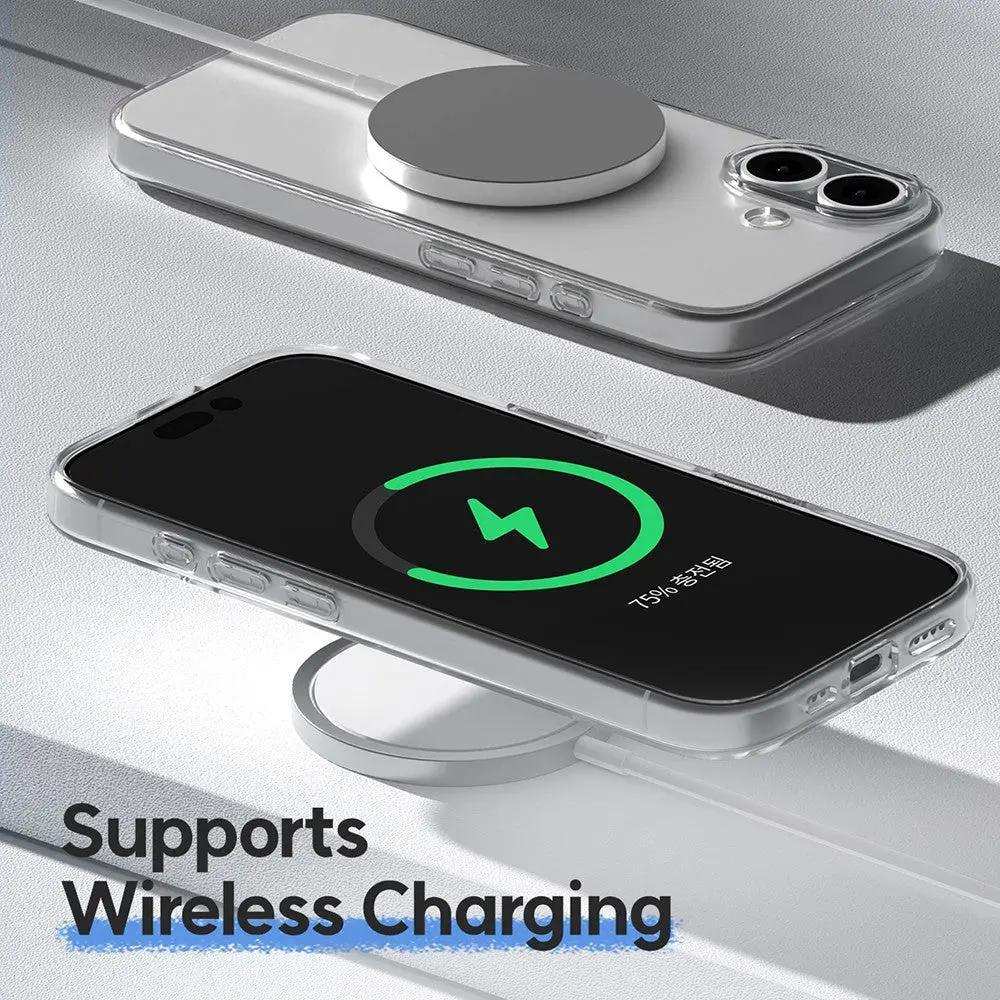 Mercury Transparent Pearl Jelly Case Cover for iPhone 17 Pro Mercury