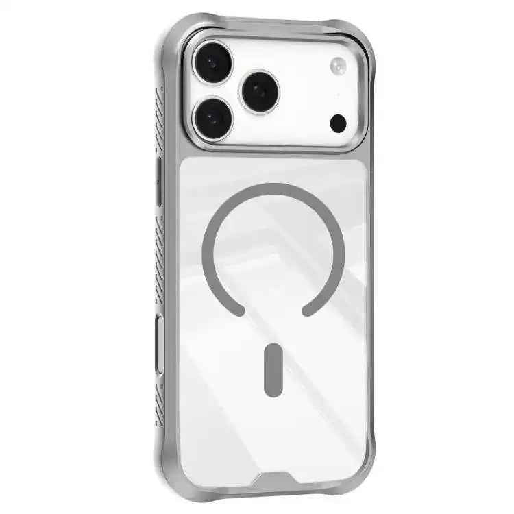 Mutural Clear Armor Series MagSafe PC Hybrid TPU Phone Case