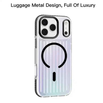 Mutural Luggage Rainbow MagSafe Phone Case