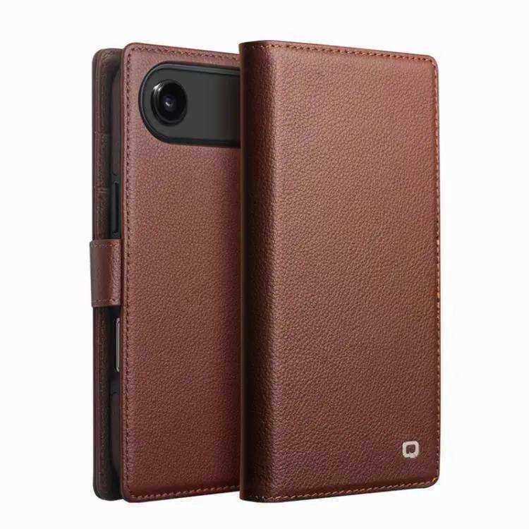 QIALINO Classics 3rd Genuine Leather Phone Case QIALINO