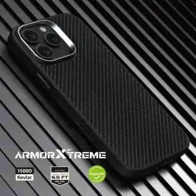 REDEFINE Armor Xtreme Soft TPU+1500D Kevlar Magnetic Case for iPhone 16 Plus