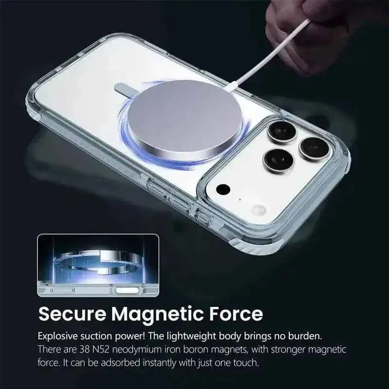 REDEFINE Echo Wave Ultimate Impact Protection Transparent Case Cover for iPhone 17 Air