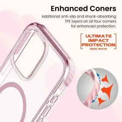 REDEFINE Echo Wave Ultimate Impact Protection Transparent Case for iPhone 16 Plus