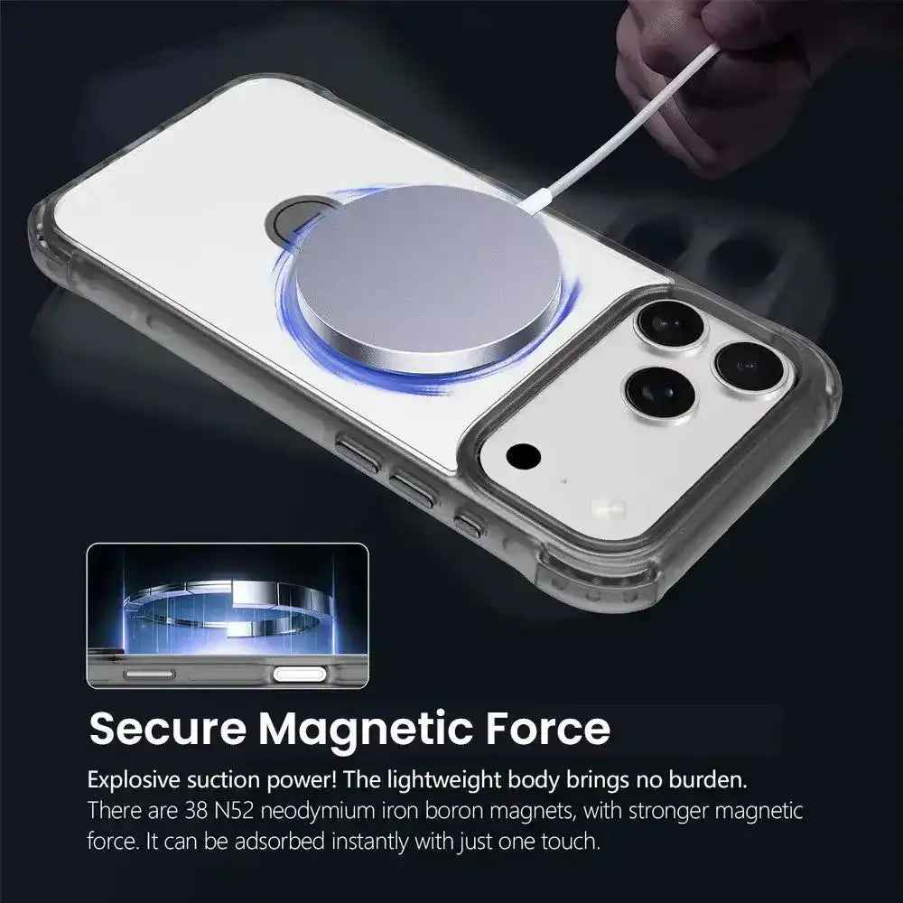 REDEFINE Rebound Drop Protection Case Cover With Magnetic Ring for iPhone 17 Pro