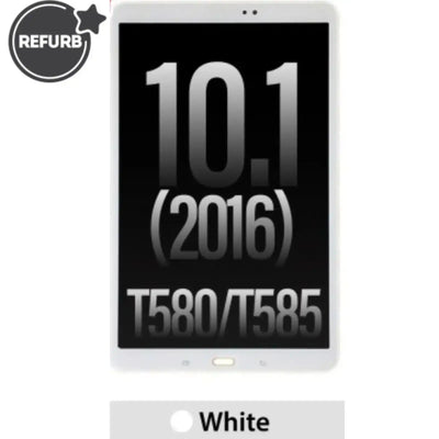 REFURB LCD Screen Repair for Samsung Galaxy Tab A 10.1 2016 (4G) T580 T585 -White GREENCELL