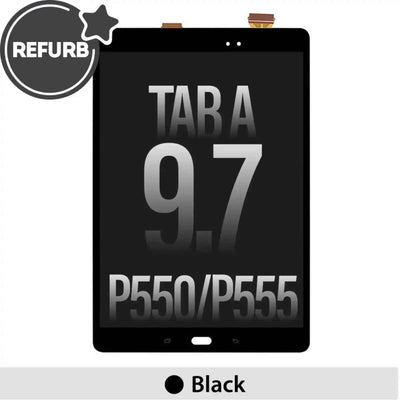 REFURB LCD Screen Repair for Samsung Galaxy Tab A 9.7 P550 P555 -Black