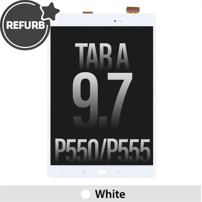 REFURB LCD Screen Repair for Samsung Galaxy Tab A 9.7 P550 P555 (Wi-Fi) -White