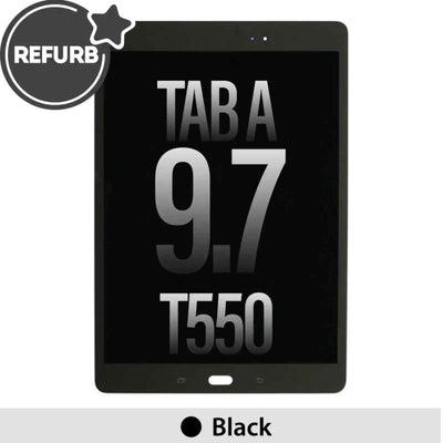 REFURB LCD Screen Repair for Samsung Galaxy Tab A 9.7 T550 -Black