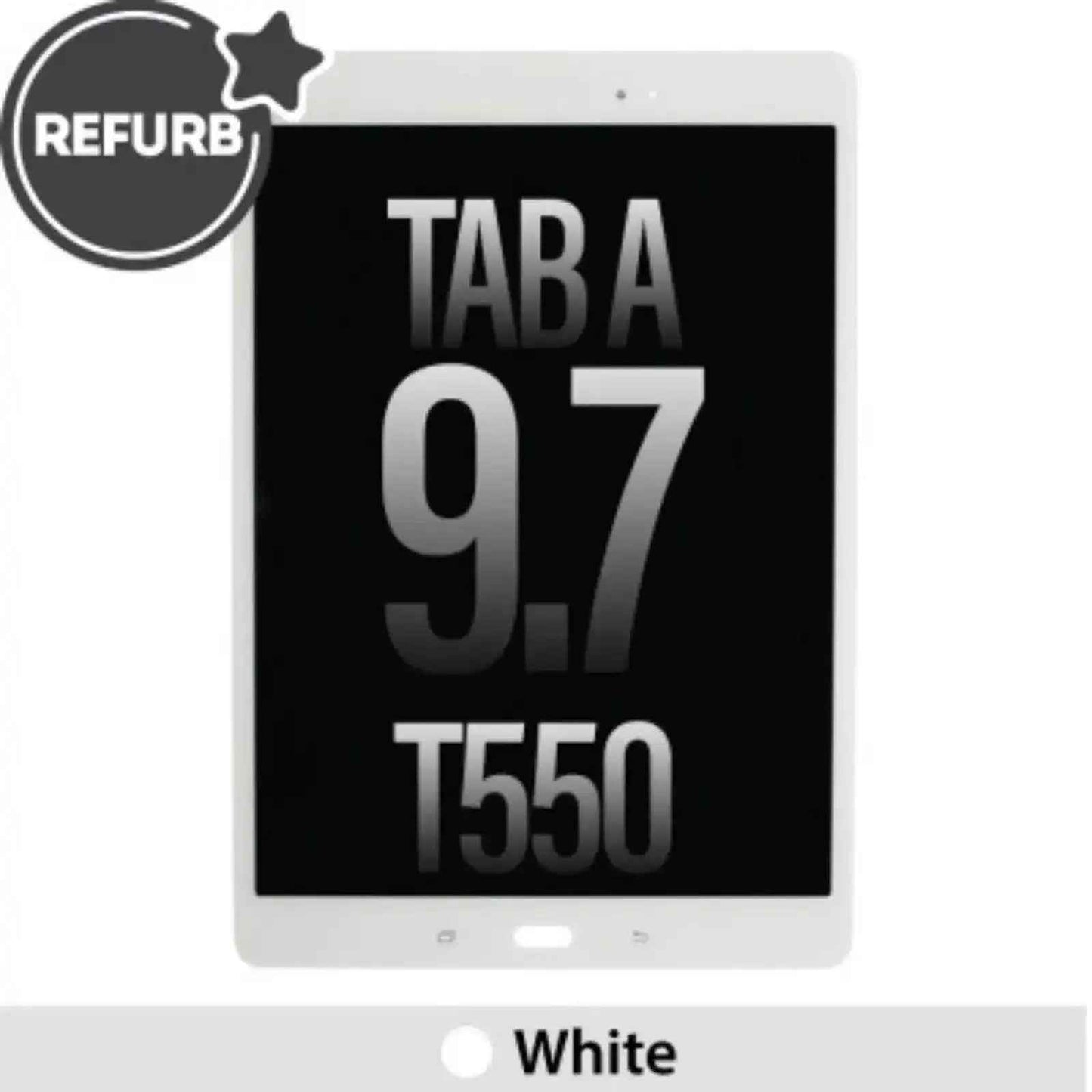 REFURB LCD Screen Repair for Samsung Galaxy Tab A 9.7 T550 -White