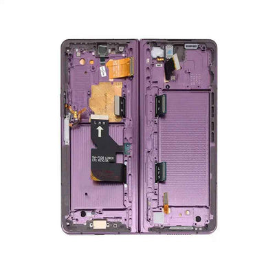 REFURB OLED Assembly Replacement with Frame for Samsung Galaxy Z Fold4 F936B-Burgundy