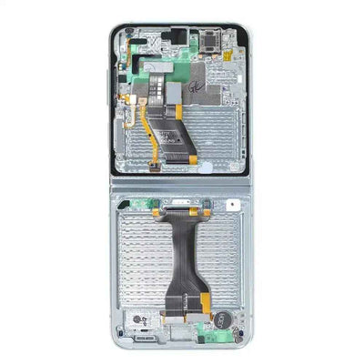 REFURB OLED Screen Replacement with Frame for Samsung Galaxy Z Flip5 5G F731B-Mint