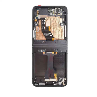 REFURB OLED Screen Replacement with Frame for Samsung Galaxy Z Flip6 5G F741B -Black