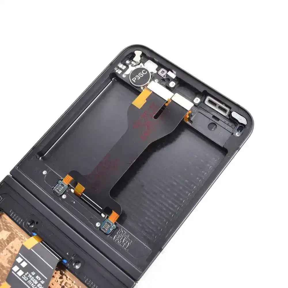 REFURB OLED Screen Replacement with Frame for Samsung Galaxy Z Flip6 5G F741B -Black