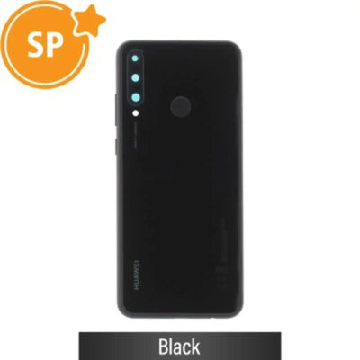 Rear Battery Cover For Huawei Y6p 02353QQV (Service Pack)-Black SP - Service Pack OEM