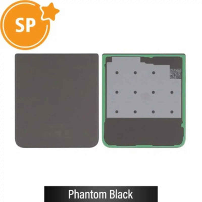 Rear Battery Cover For Samsung Galaxy Z Flip3 5G F711B GH82-26293A (Service Pack)-Phantom Black