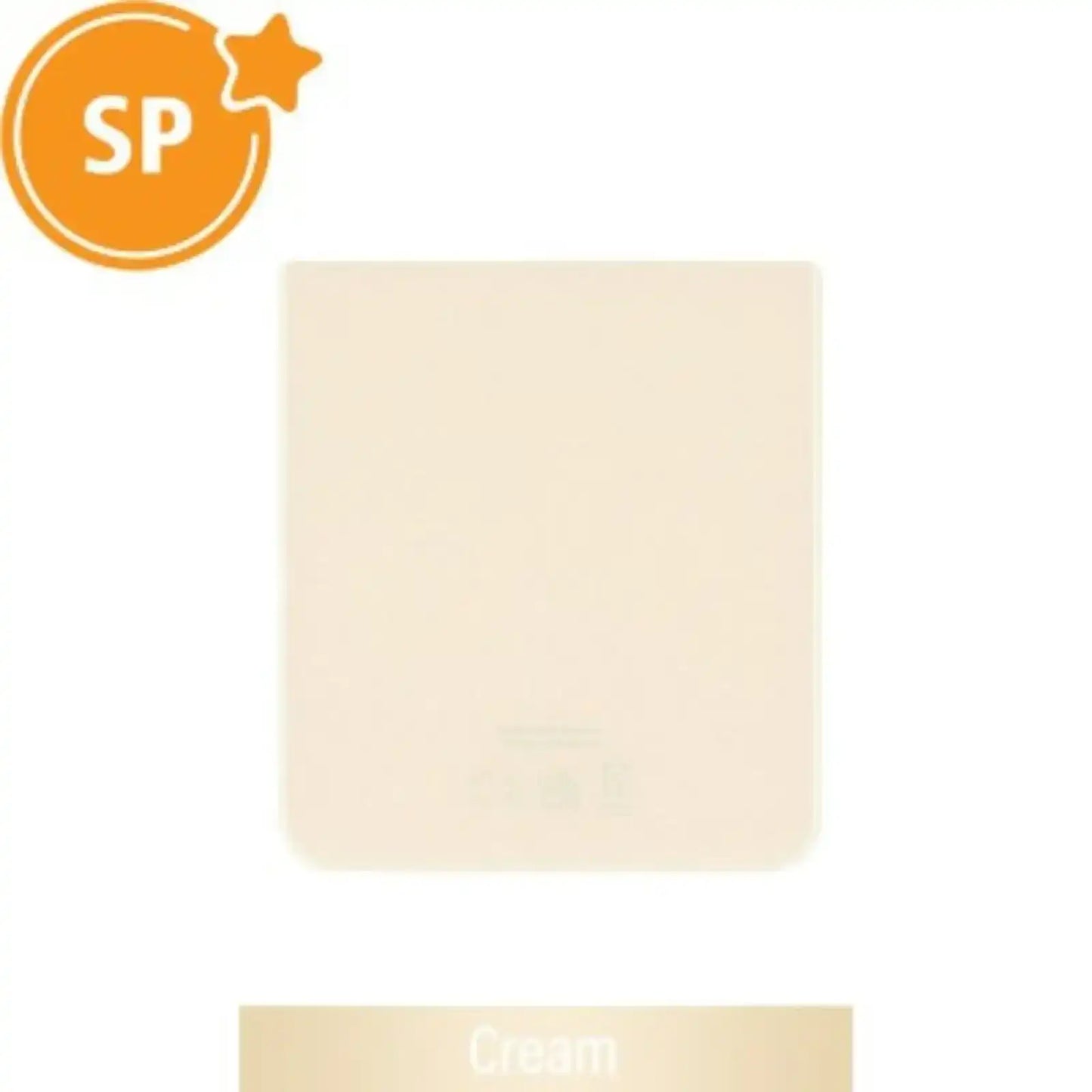 Rear Battery Cover For Samsung Galaxy Z Flip3 5G F711B GH82-26293B (Service Pack)-Cream SP - Service Pack OEM
