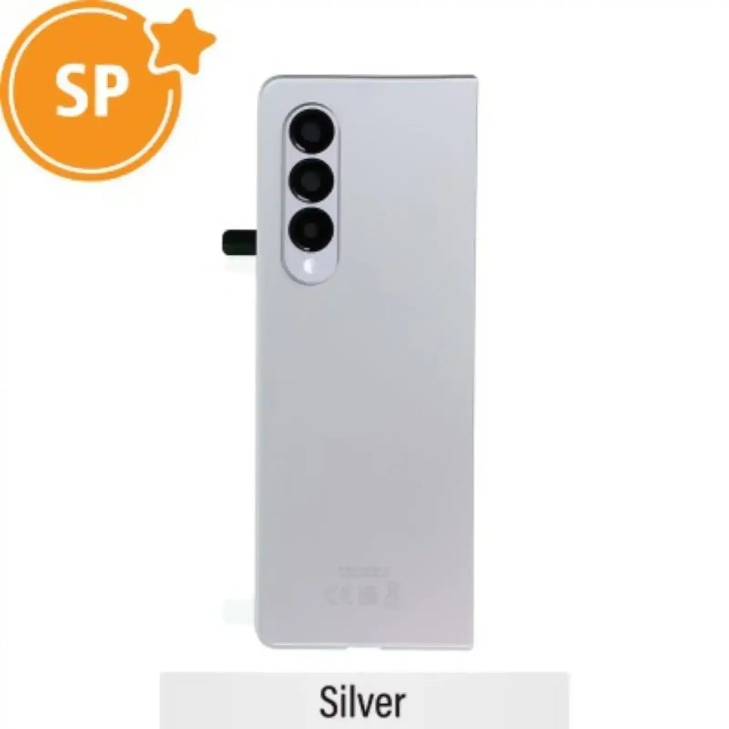 Rear Battery Cover For Samsung Galaxy Z Fold3 5G F926B GH82-26312C (Service Pack)-Silver SP - Service Pack OEM