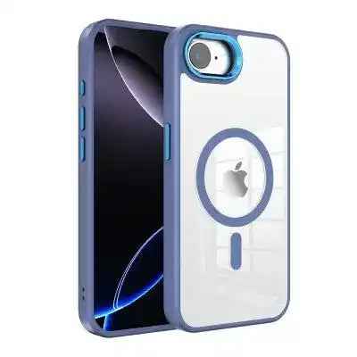 Redefine Metal Camera Lens Magnetic Transparent Magsafe Case for iPhone 16e