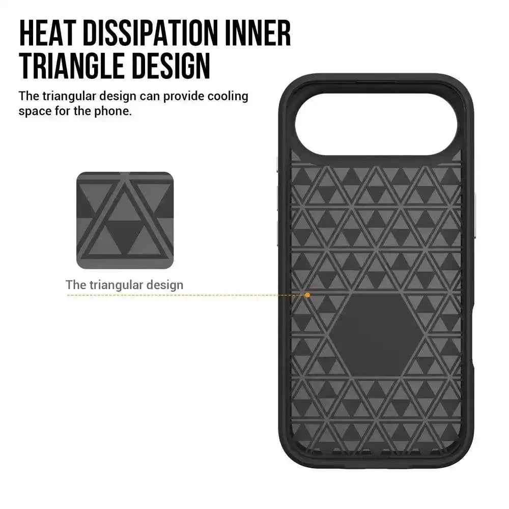 Rhinos Rugged Shockproof Case Cover With Magnetic Ring for iPhone 17 Air