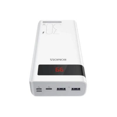Romoss Sense 8PS Pro 30W 30000mAh Power Bank-White romoss