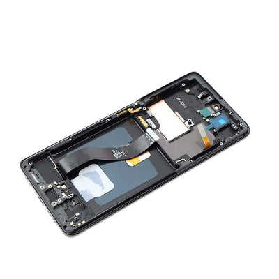 Samsung Galaxy S21 Ultra 5G G998B AMPLUS OLED Screen Replacement Digitizer with Frame-Phantom Black
