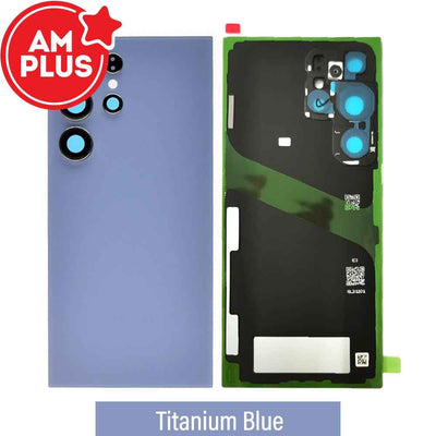 AMPLUS Rear Cover Glass For Samsung Galaxy S24 Ultra