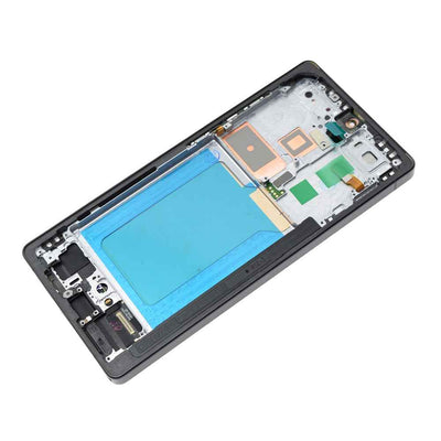 Samsung Galaxy S25 Ultra S938B AMPLUS OLED Screen Replacement with Frame -Titanium Jet Black
