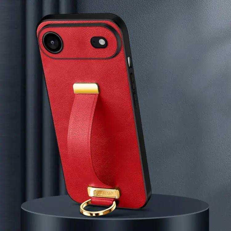 SULADA Tide Cool Series PC Hybrid Leather Texture Skin Feel Phone Case SULADA