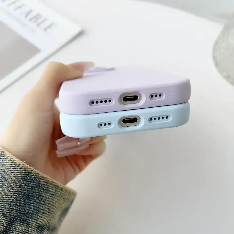 PU Hybrid TPU MagSafe IC Chip Phone Case