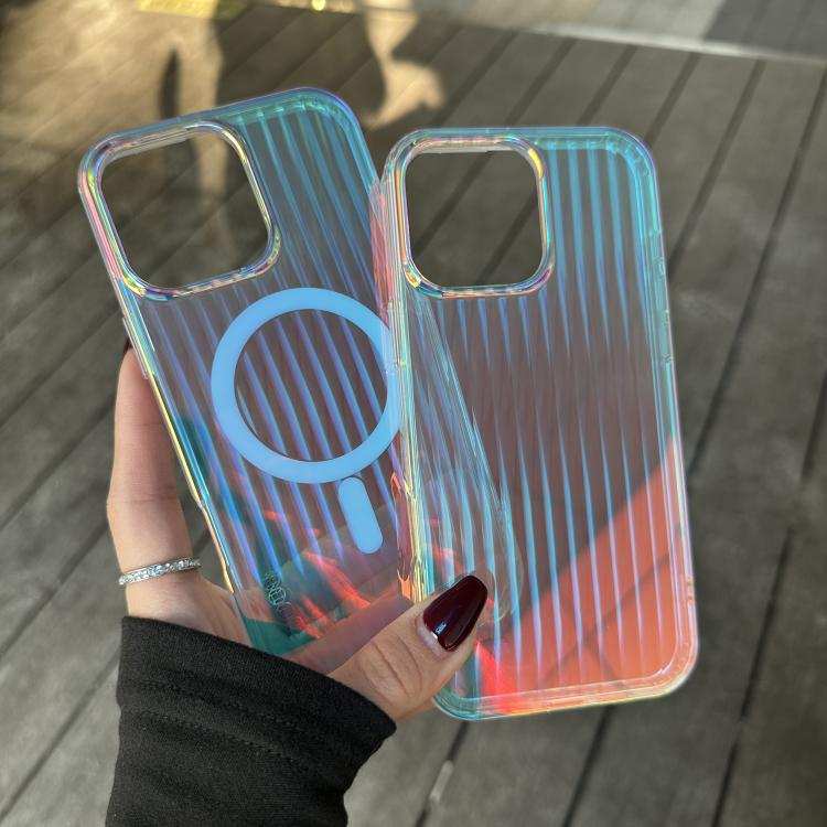 Laser Engraved Texture MagSafe Phone Case