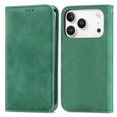 Retro Skin Feel Magnetic Flip Leather Phone Case