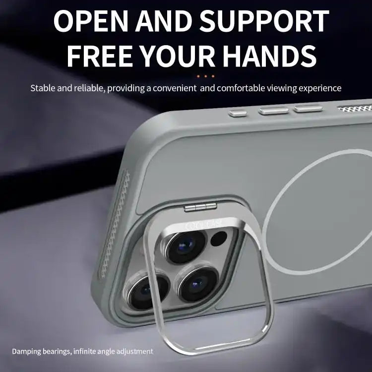 Organic Silicone Lens Holder MagSafe Phone Case