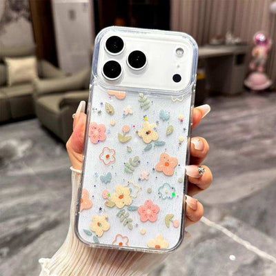 Fresh Small Floral Epoxy TPU Phone Case