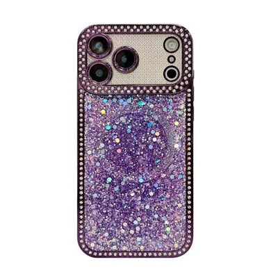 Diamond Sequins Glitter MagSafe Electroplating Phone Case