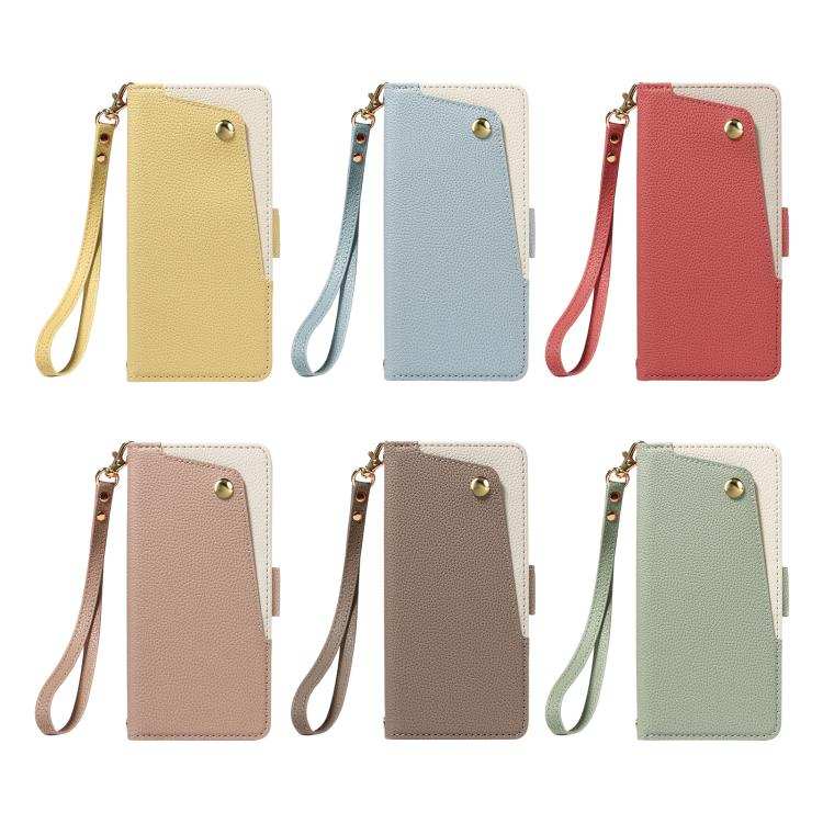 Litchi Texture Wallet Mirror Leather Phone Case
