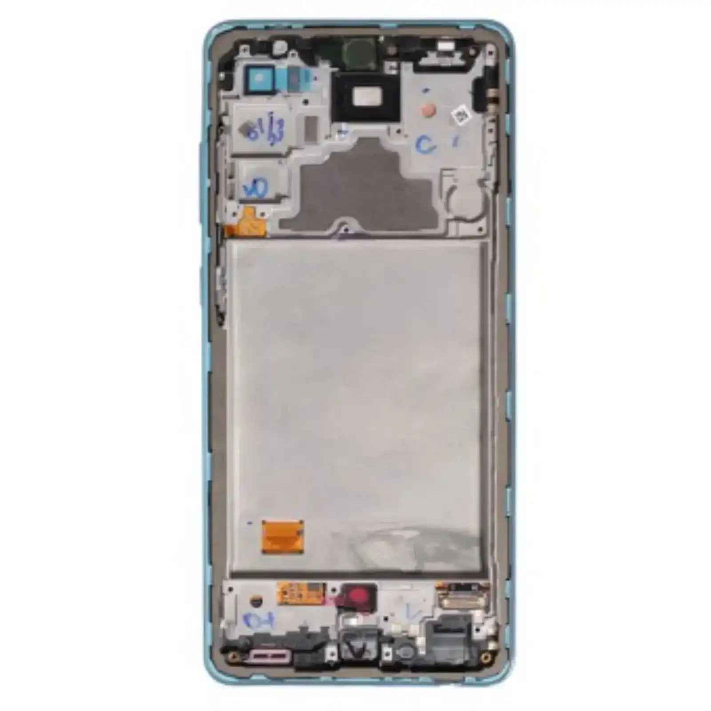 Samsung Galaxy A72 A725 A726 OLED Screen ReplacementDigitizer GH82-25541B25542B (Service Pack)-Awesome Blue