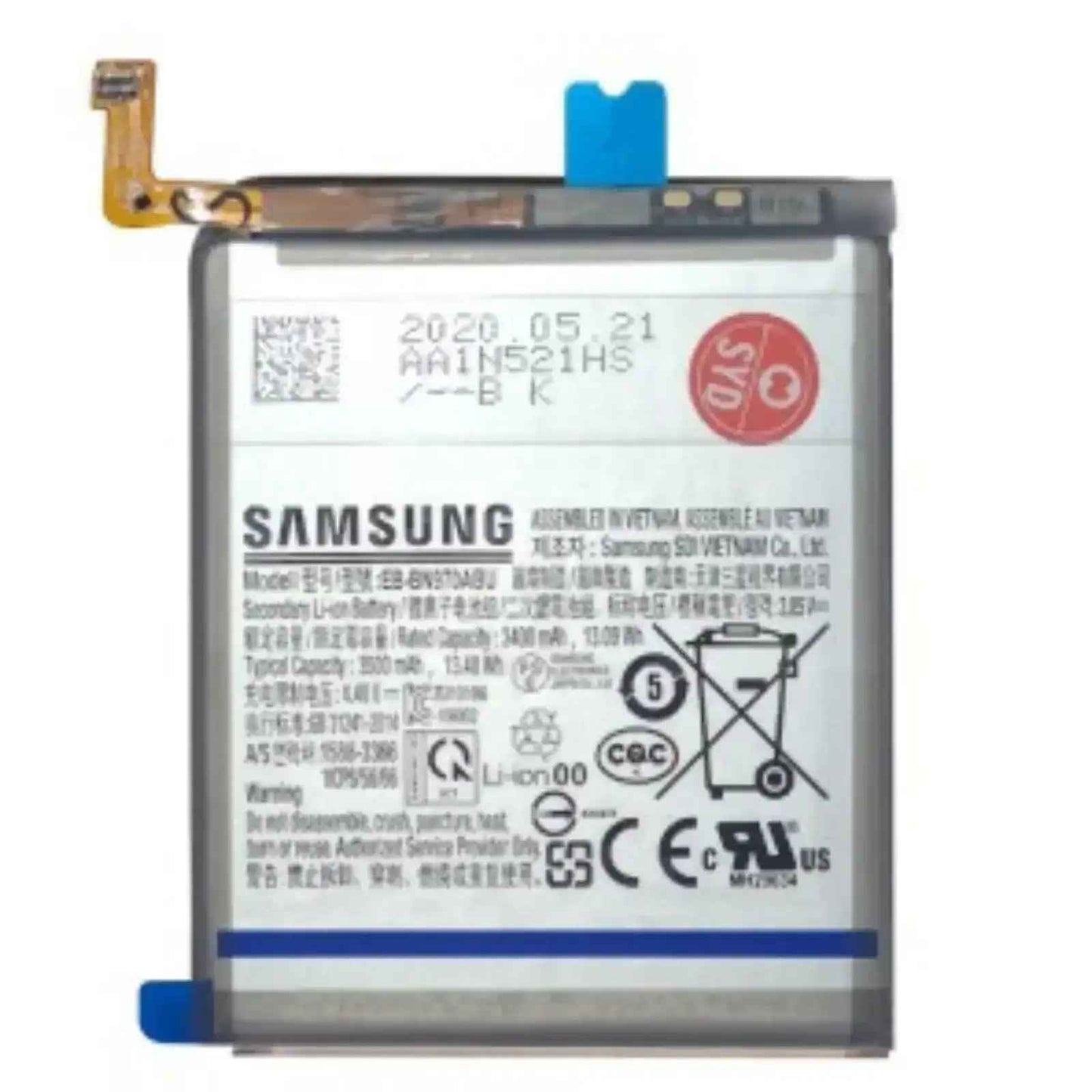 Samsung Galaxy Note 10 SM-N970F Battery 3400mAh GH82-20813A EB-BN970ABU Service Pack
