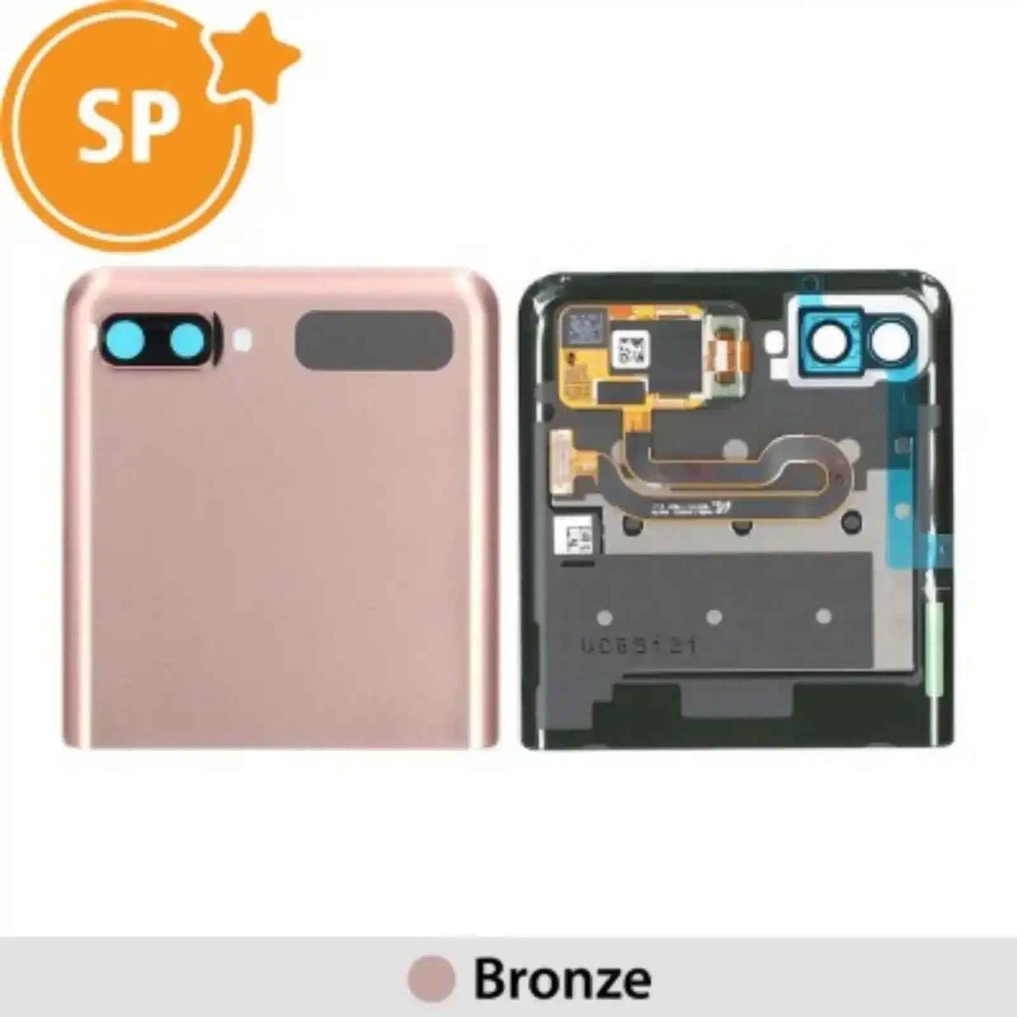 Samsung Galaxy Z Flip 5G F707B Outer LCD Screen Replacement GH96-13806B (Service Pack)-Bronze