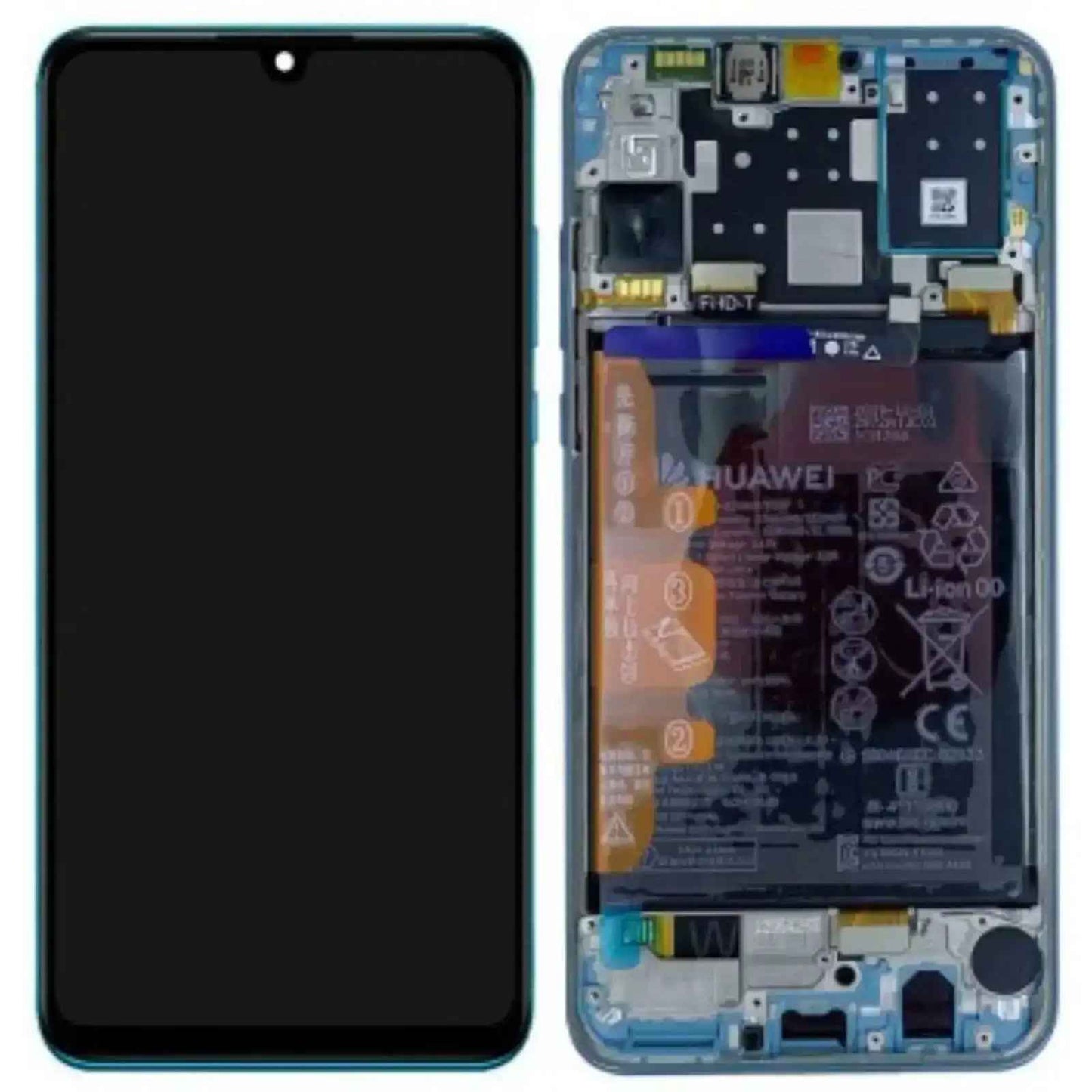 (Service Pack) LCD Screen Repair for Huawei P30 Lite New Edition 2020 02353FQE -Blue- This is 2020 new edition, not 2019 edition, please read carefully before purchase