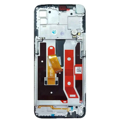 (Service Pack) LCD Screen Repair for OPPO A73 5G 4907746 with Frame -Black