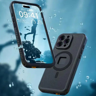 TELESIN IP68 Waterproof Case Submersible Touchscreen Phone Cover