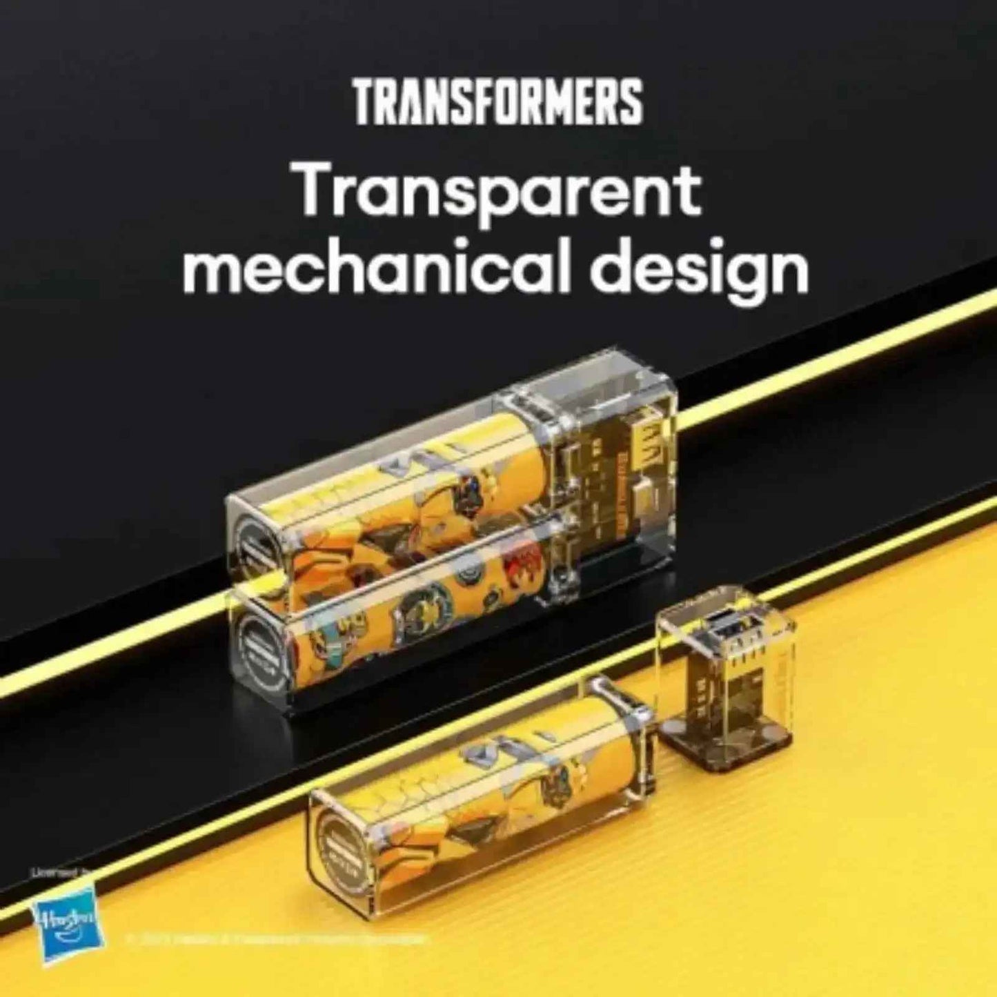 Transformers TF-D03 Removable Battery Charger Magnetic Power Bank 5000mAh 20W-Yellow