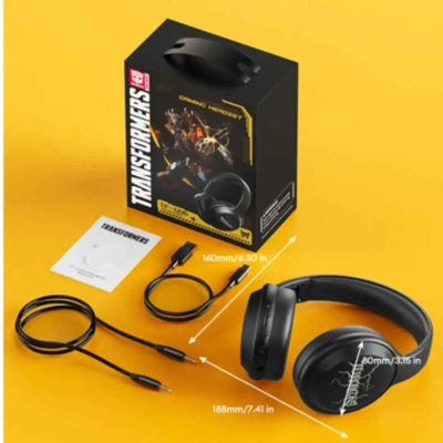 Transformers TF-G06 Wireless Bluetooth Gaming Headset-Black