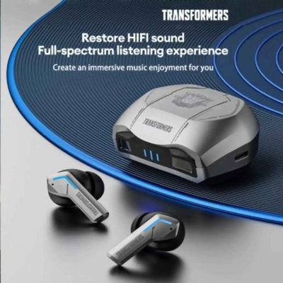 Transformers TF-T06 TWS Bluetooth Earphones-Silver