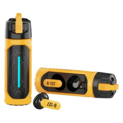 Transformers TF-T11 TWS Low Latency Sport Earphones-Yellow transformers