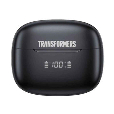 Transformers TF-T27 ANC Active Noise Cancellation Earphones-Black